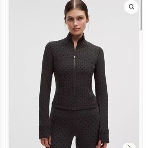 Lululemon Define Cropped Jacket Nulu *Flocked